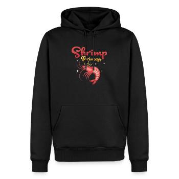 Shrimp Princess Seafood Shrimp Lover - Männer Premium Bio Hoodie - Schwarz - Vorne - Nico (187cm)