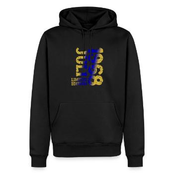 1968 Juli Limited Edition Geburtstag Geschenk - Männer Premium Bio Hoodie - Schwarz - Vorne - Nico (187cm)