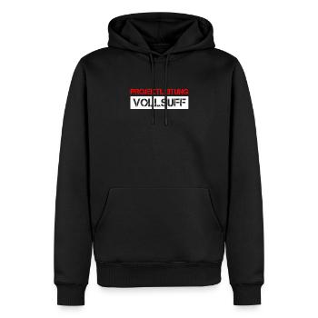 Bier Saufen Shirt Damen Herren Feiern Partnerlook - Männer Premium Bio Hoodie - Schwarz - Vorne - Nico (187cm)