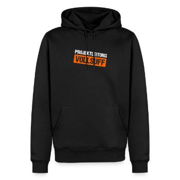 Bier Saufen Shirt Damen Herren Feiern Partnerlook - Männer Premium Bio Hoodie - Schwarz - Vorne - Nico (187cm)