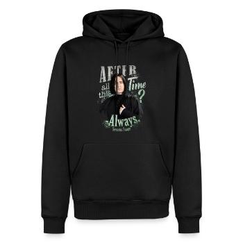 Harry Potter Serverus Snape Always. - Men’s Premium Organic Hoodie - black - Front - Nico (187cm)