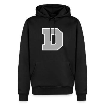 Sport-Brief - Männer Premium Bio Hoodie - Schwarz - Vorne - Nico (187cm)