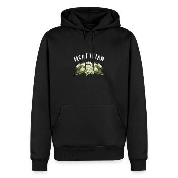 Embalming Embalmer Mortician Cemetery Funeral - Men’s Premium Organic Hoodie - black - Front - Nico (187cm)
