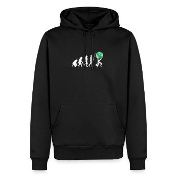 Robotics Robots Droid Builder And Robotics - Männer Premium Bio Hoodie - Schwarz - Vorne - Nico (187cm)