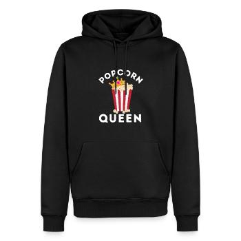 Popcorn Machine Movie Lover Cinéma Cinéma - Sweat à capuche Premium bio Homme - noir - Devant - Nico (187cm)