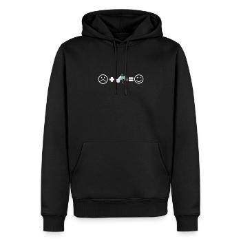 Sonographer Ultrasound Echography Sonography - Männer Premium Bio Hoodie - Schwarz - Vorne - Nico (187cm)