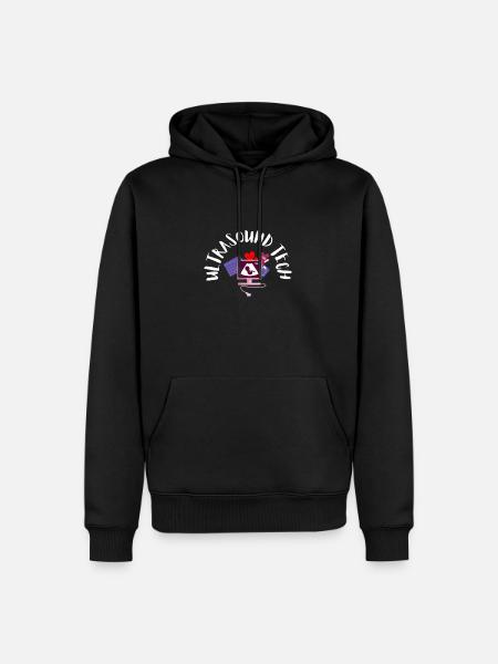 Sonographer Ultrasound Echography Sonography - Men’s Premium Organic Hoodie - black