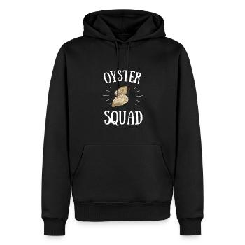 Oyster Shuck Shucking Seafood And Clam Digger - Männer Premium Bio Hoodie - Schwarz - Vorne - Nico (187cm)