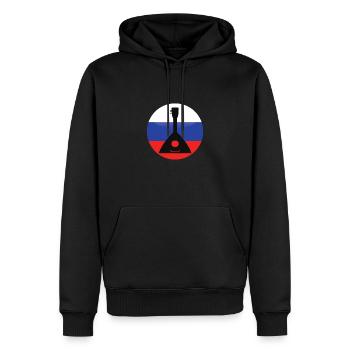 Balalaika Guitar Ukulele Baglama Russian Folk - Männer Premium Bio Hoodie - Schwarz - Vorne - Nico (187cm)