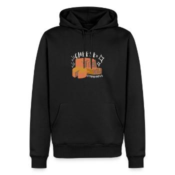 Cheesemonger Cheese Maker Gouda Lover - Männer Premium Bio Hoodie - Schwarz - Vorne - Nico (187cm)