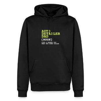 Mobile Car Polisher Waxer Interior Car Detailer - Männer Premium Bio Hoodie - Schwarz - Vorne - Nico (187cm)