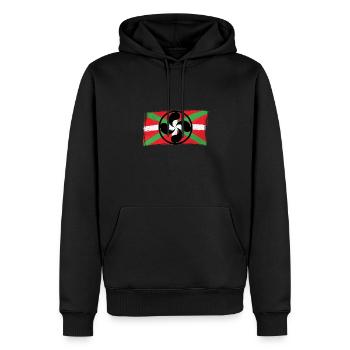 Euskal Presoak Euskal Herria Basque Country - Männer Premium Bio Hoodie - Schwarz - Vorne - Nico (187cm)