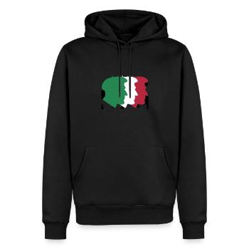 Euskal Presoak Euskal Herria Basque Country - Männer Premium Bio Hoodie - Schwarz - Vorne - Nico (187cm)