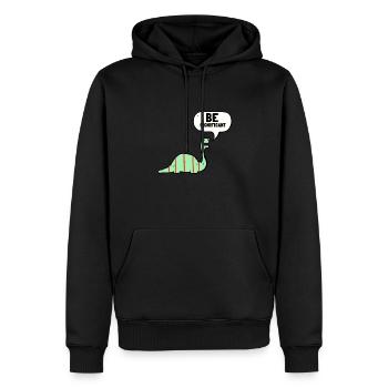 Normal Distribution Statistician Data Scientist - Männer Premium Bio Hoodie - Schwarz - Vorne - Nico (187cm)