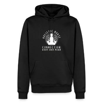 Homeopathy Alternative Medicine, Holistic Nursing - Männer Premium Bio Hoodie - Schwarz - Vorne - Nico (187cm)