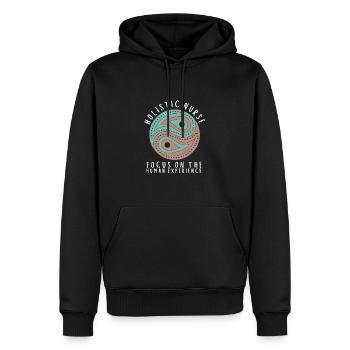 Homeopathy Alternative Medicine, Holistic Nursing - Männer Premium Bio Hoodie - Schwarz - Vorne - Nico (187cm)