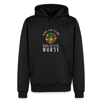 Homeopathy Alternative Medicine, Holistic Nursing - Männer Premium Bio Hoodie - Schwarz - Vorne - Nico (187cm)