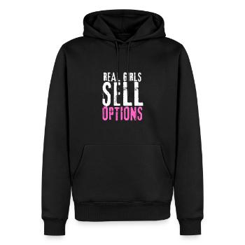 Options Trading Cash Secured Puts Future Forex - Männer Premium Bio Hoodie - Schwarz - Vorne - Nico (187cm)