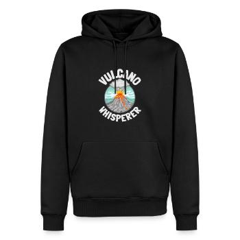 Volcanologists Geologist Magma Volcano - Männer Premium Bio Hoodie - Schwarz - Vorne - Nico (187cm)