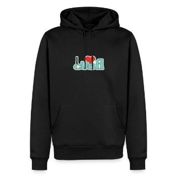 Latino Cuban Cuba Baseball - Männer Premium Bio Hoodie - Schwarz - Vorne - Nico (187cm)