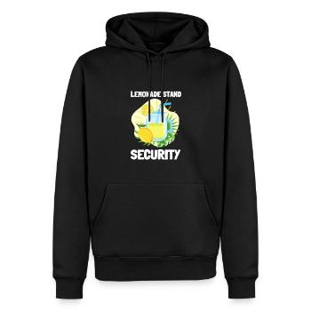 Sell Lemonade Stand Boss Juice Business Lemon - Männer Premium Bio Hoodie - Schwarz - Vorne - Nico (187cm)