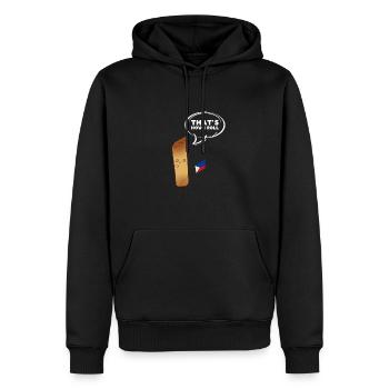 Filipino Pride Pinoy Spring Roll Lumpia Thats How - Sweat à capuche Premium bio Homme - noir - Devant - Nico (187cm)