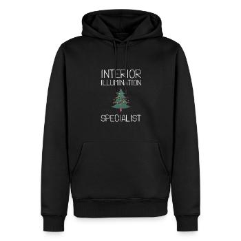 Christmas Light Decorator Exterior Illumination - Männer Premium Bio Hoodie - Schwarz - Vorne - Nico (187cm)