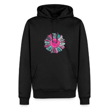 Corse Corsu Corssica 2B Head De Maure Corsica - Sweat à capuche Premium bio Homme - noir - Devant - Nico (187cm)