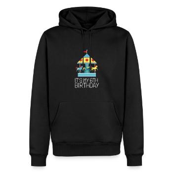 Carnival Party Birthday Girl Cumpleaños Carousel - Männer Premium Bio Hoodie - Schwarz - Vorne - Nico (187cm)