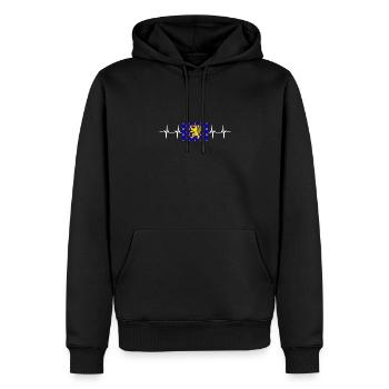 France Franche Comté - Männer Premium Bio Hoodie - Schwarz - Vorne - Nico (187cm)