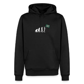 Native American Indian Abenaki - Männer Premium Bio Hoodie - Schwarz - Vorne - Nico (187cm)