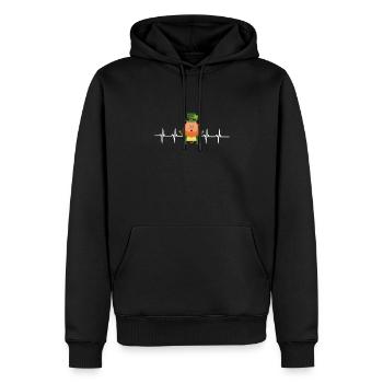 This Beard Is Taken - Bearded Man Valentines Day - Men’s Premium Organic Hoodie - black - Front - Nico (187cm)