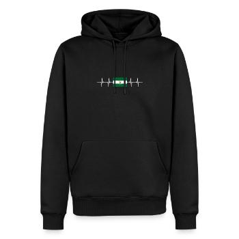 Spain Spanish Region Andalusia - Männer Premium Bio Hoodie - Schwarz - Vorne - Nico (187cm)