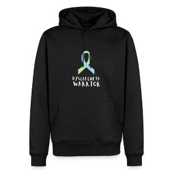SPED Neurodiversité Dyscalculie - Sweat à capuche Premium bio Homme - noir - Devant - Nico (187cm)