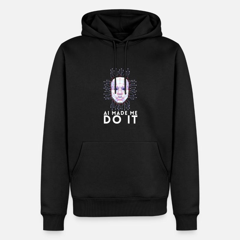 Artificial Intelligence Ai Chat - Men’s Premium Organic Hoodie - black