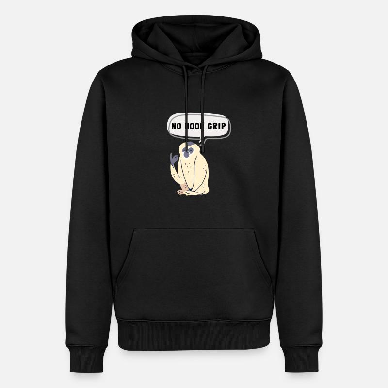 Weight Lifting Power Snatch - Männer Premium Bio Hoodie - Schwarz