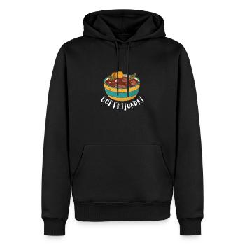 Brazil Brazilian Pork Bean Stew Feijoada - Männer Premium Bio Hoodie - Schwarz - Vorne - Nico (187cm)