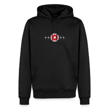 Borschtsch Beetroot Ukrainian Borscht - Männer Premium Bio Hoodie - Schwarz - Vorne - Nico (187cm)