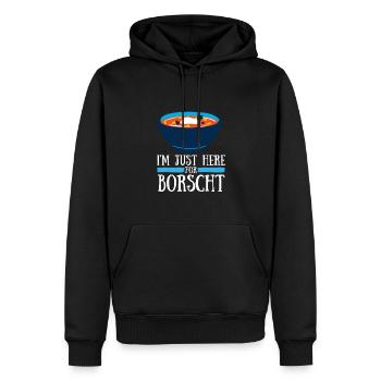 Borschtsch Beetroot Ukrainian Borscht - Männer Premium Bio Hoodie - Schwarz - Vorne - Nico (187cm)