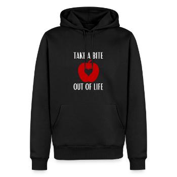 Holistic Nutritionist National Nutrition Month - Männer Premium Bio Hoodie - Schwarz - Vorne - Nico (187cm)