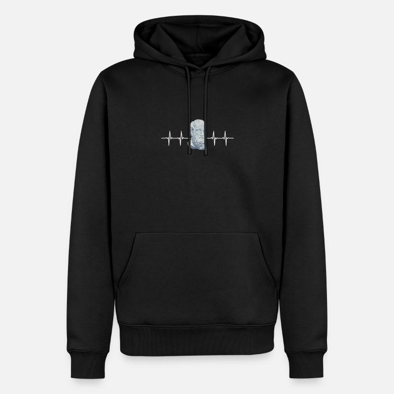 Philosophical Debate Feeling Philoslothical - Men’s Premium Organic Hoodie - black