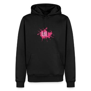 Face Painter And Face Painting - Men’s Premium Organic Hoodie - black - Front - Nico (187cm)