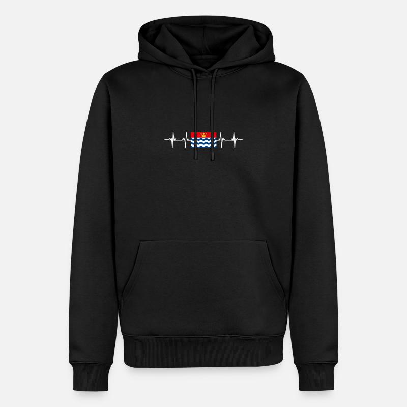 Royaume-Uni Drapeau du Grand Londres - Sweat à capuche Premium bio Homme - noir