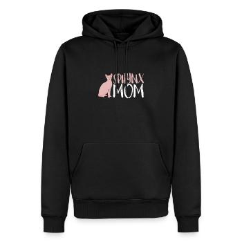 Sphynx Mom Cat Hairless Cat Owner - Männer Premium Bio Hoodie - Schwarz - Vorne - Nico (187cm)