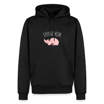 Sphynx Mom Cat Hairless Cat Owner - Männer Premium Bio Hoodie - Schwarz - Vorne - Nico (187cm)