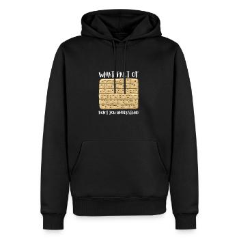 Assyrian Mythology Sumerian Mesopotamia - Men’s Premium Organic Hoodie - black - Front - Nico (187cm)