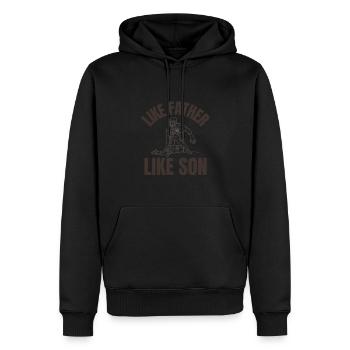 Irish Dublin Hurling - Männer Premium Bio Hoodie - Schwarz - Vorne - Nico (187cm)