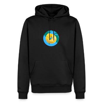 Italian Penne Pasta Tortellini - Männer Premium Bio Hoodie - Schwarz - Vorne - Nico (187cm)