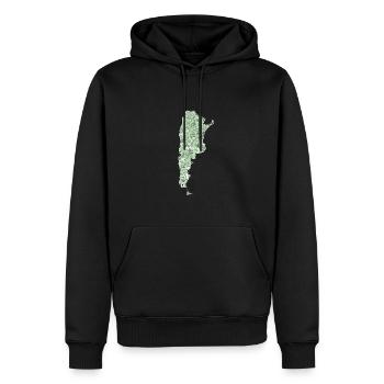 Argentina Regions Buenos Aires - Männer Premium Bio Hoodie - Schwarz - Vorne - Nico (187cm)