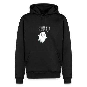 Living The Dream One Nightmare At A Time - Men’s Premium Organic Hoodie - black - Front - Nico (187cm)
